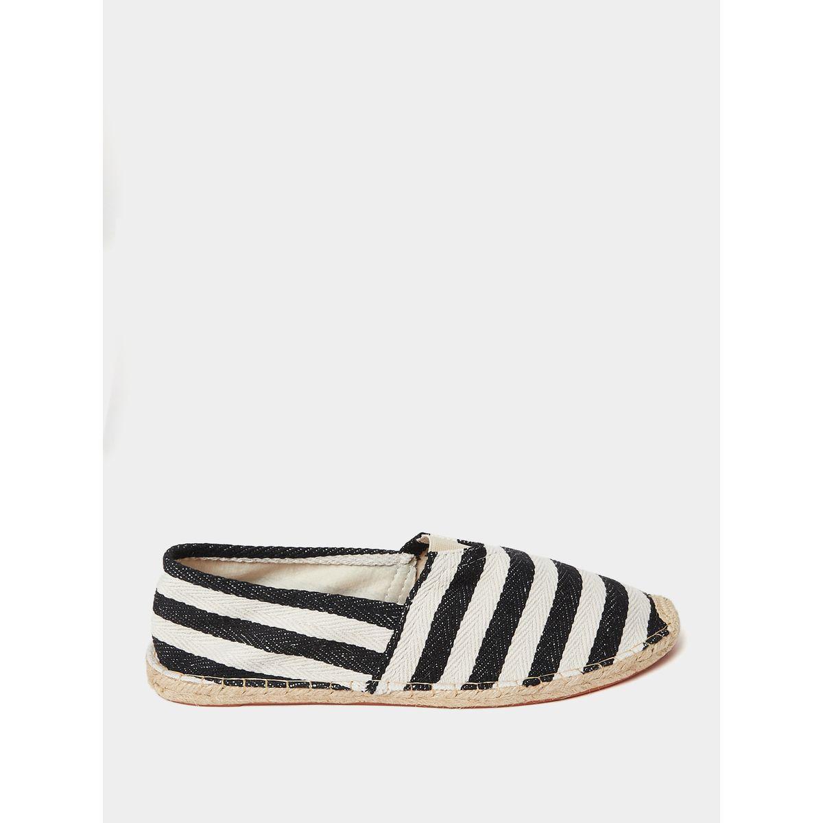 Styli Stripe Slip On Casual Espadrille-men-shoes-loafersandmoccasins-image-1