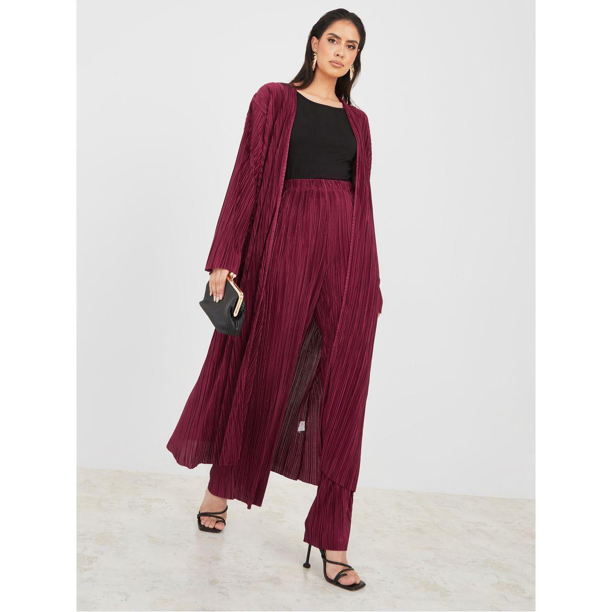 Styli Plisse Wide Leg Pants-women-clothing-bottoms-trousers-image-2