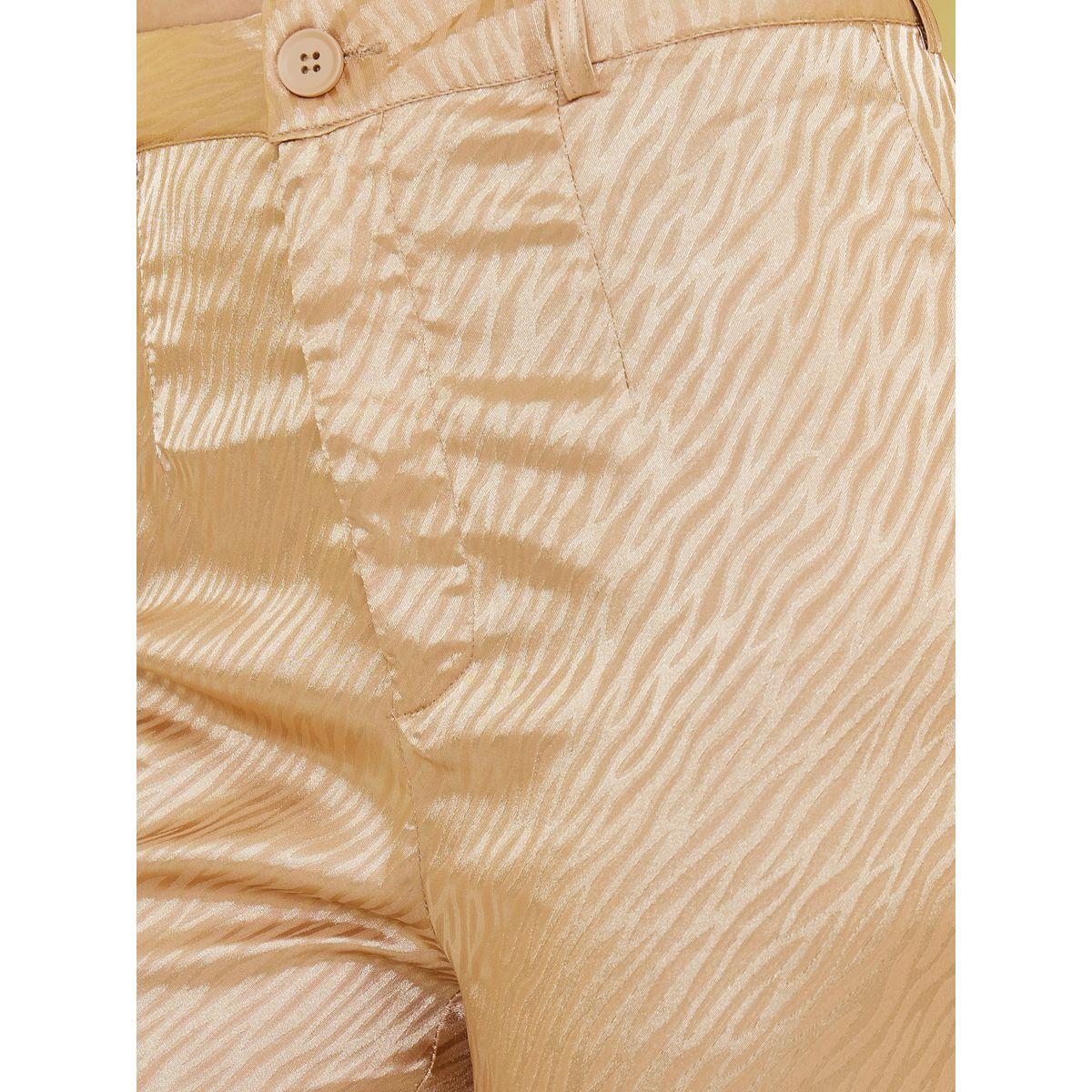 Styli Satin Jacquard Trousers-women-clothing-bottoms-trousers-image-3