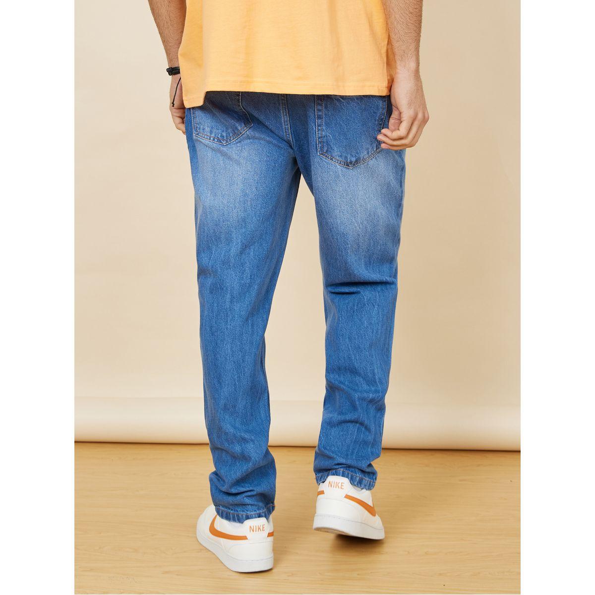 Styli Regular Fit Rigid Mid Wash Cotton Jeans-men-clothing-jeans-image-4