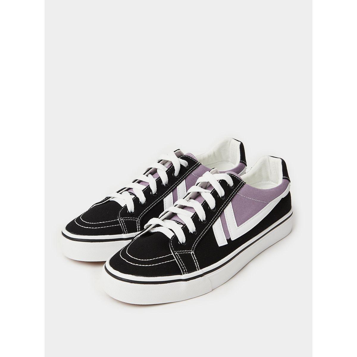 Styli Colorblock Lace Up Canvas Sneakers-men-shoes-sneakers-image-2