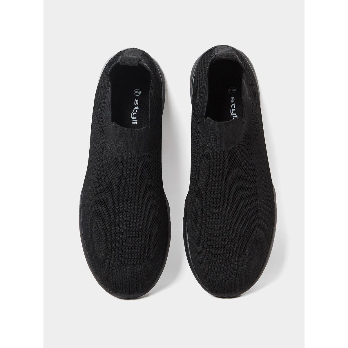 حذاء سنيكرز بتفاصيل محبوكة-men-shoes-sneakers-image-5