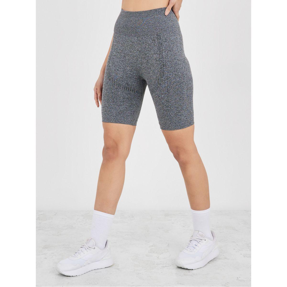 Styli Active Seamless Melange Active Cycling Shorts-women-clothing-sportswearandactivewear-bottoms-image-2