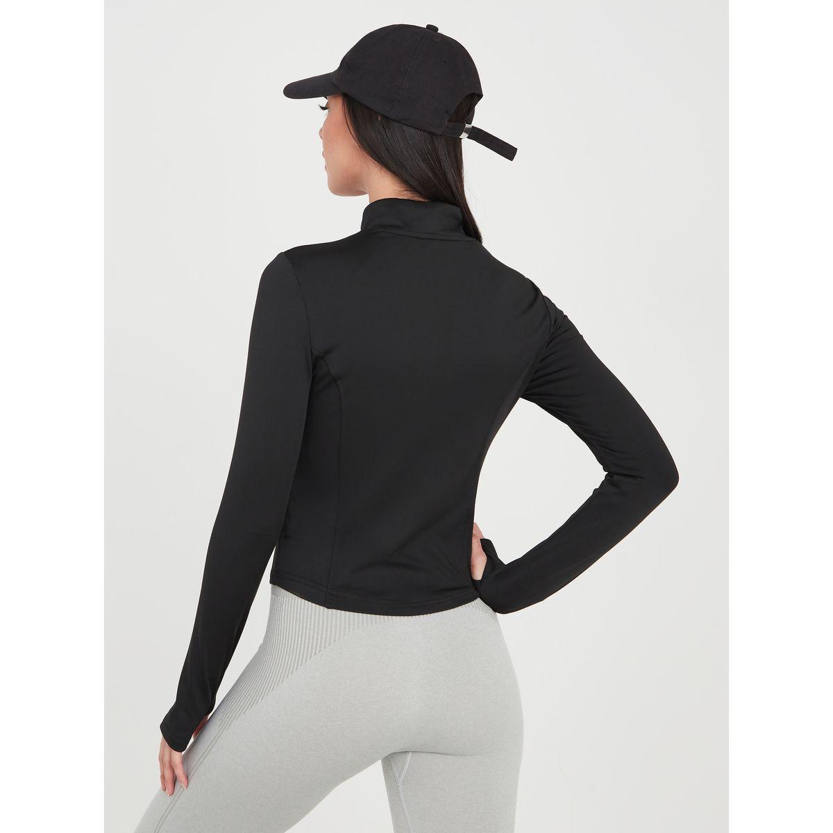 Styli Active Thumbhole Long Sleeves Piped Fitting Activewear Jacket-women-clothing-sportswearandactivewear-coatsandjackets-jackets-image-6