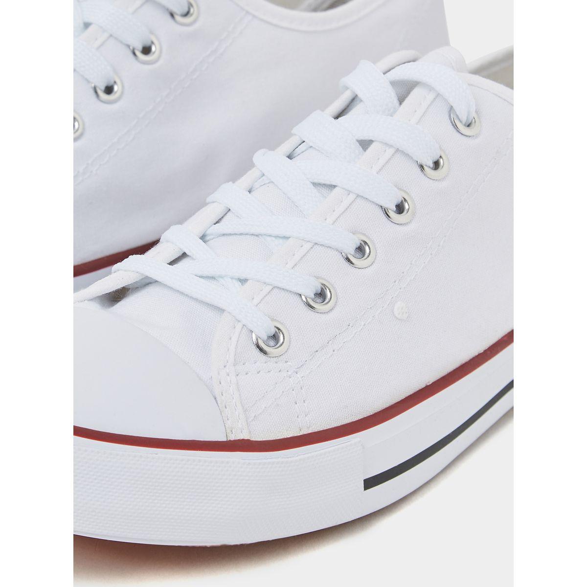 Styli Low Top Canvas Lace Up Sneakers-men-shoes-sneakers-image-3