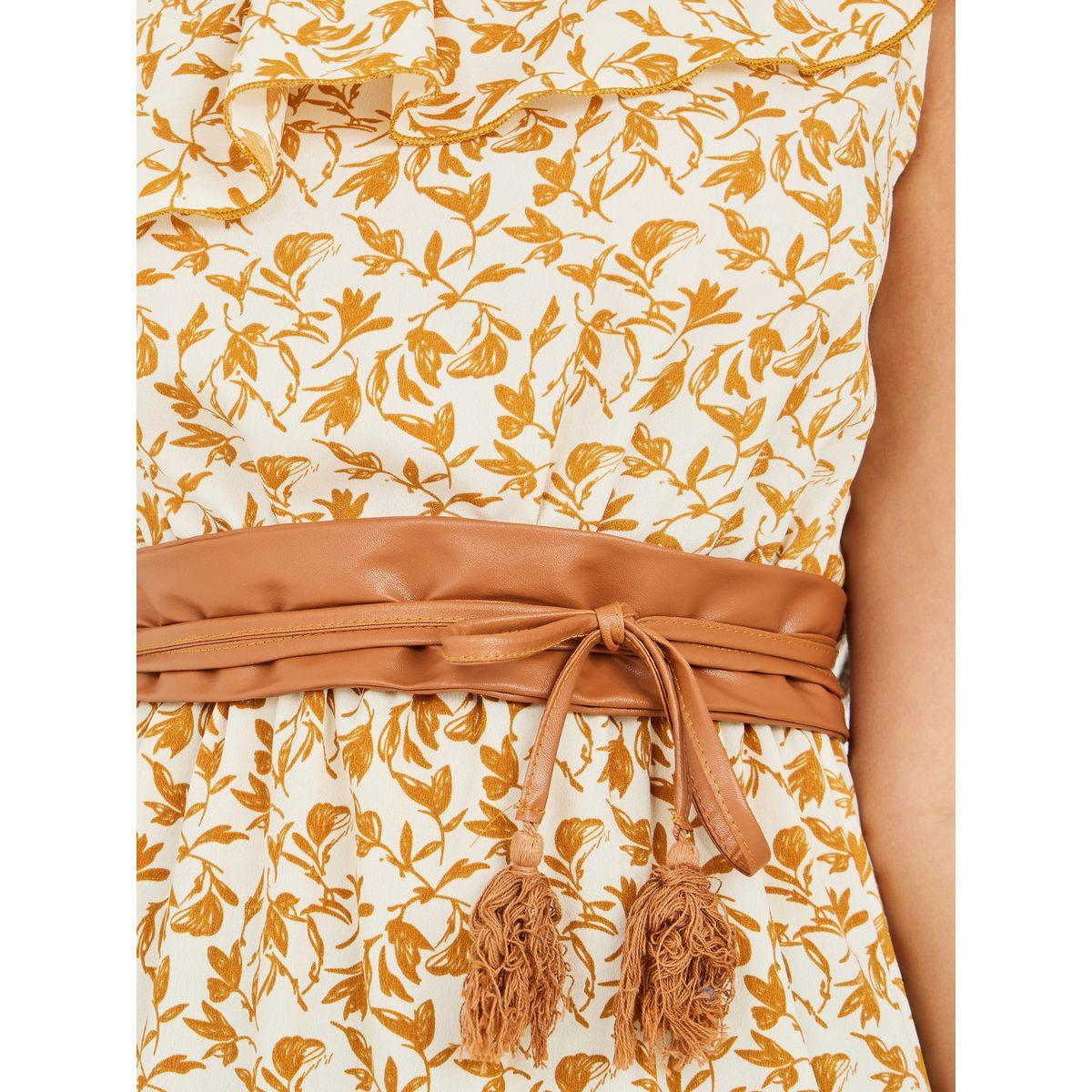 Styli One Shoulder Tiered Maxi Dress with Belt-women-clothing-dresses-image-3