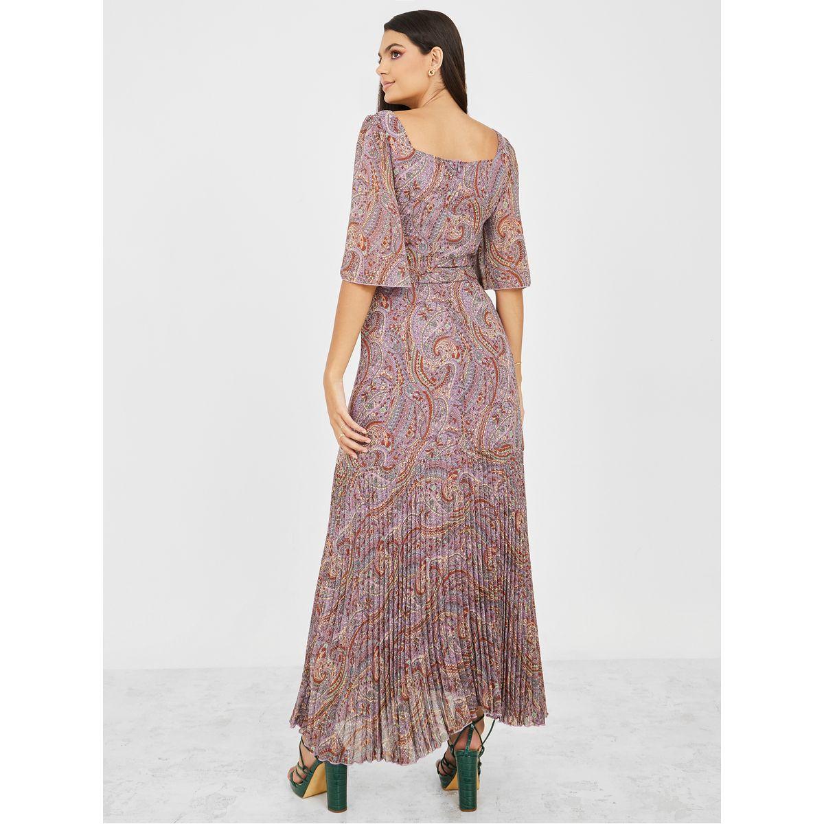 فستان طويل مطبع بطبعة بوهيمية-women-clothing-dresses-image-4