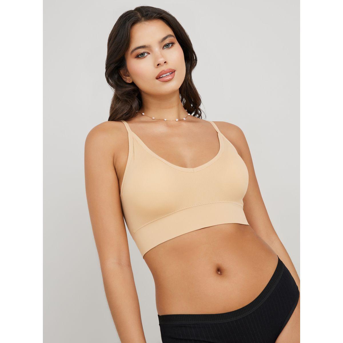 Styli Pack of 3 - Padded Seamfree Crop Top-women-clothing-lingerie-bras-image-5