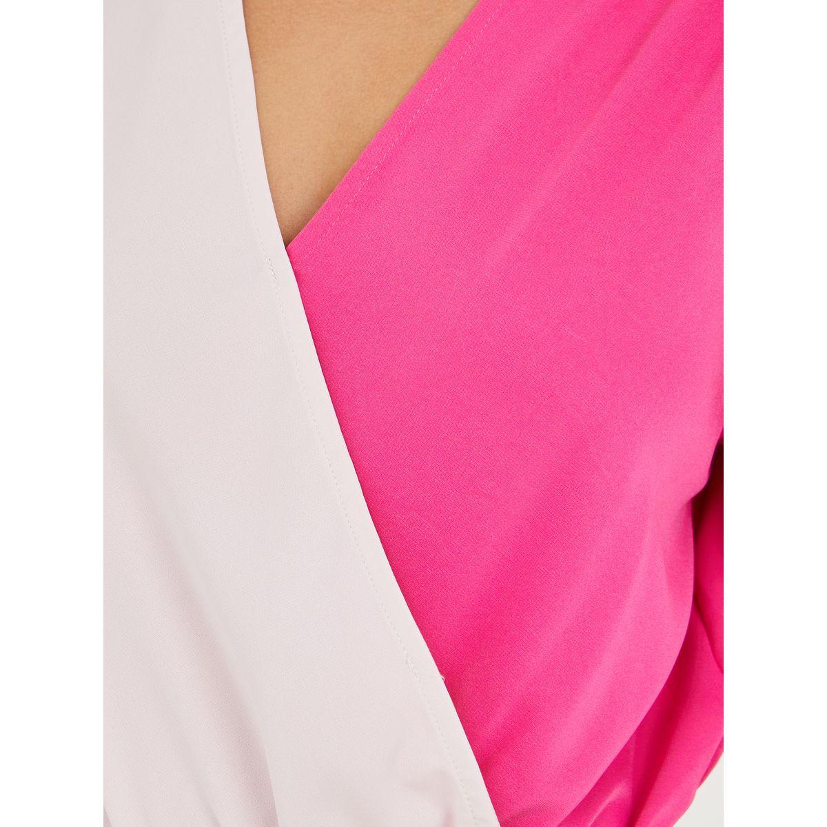 Styli Colorblock Wrap Front Regular Fit Bodysuit-women-clothing-shirtsandblouses-blouses-image-4