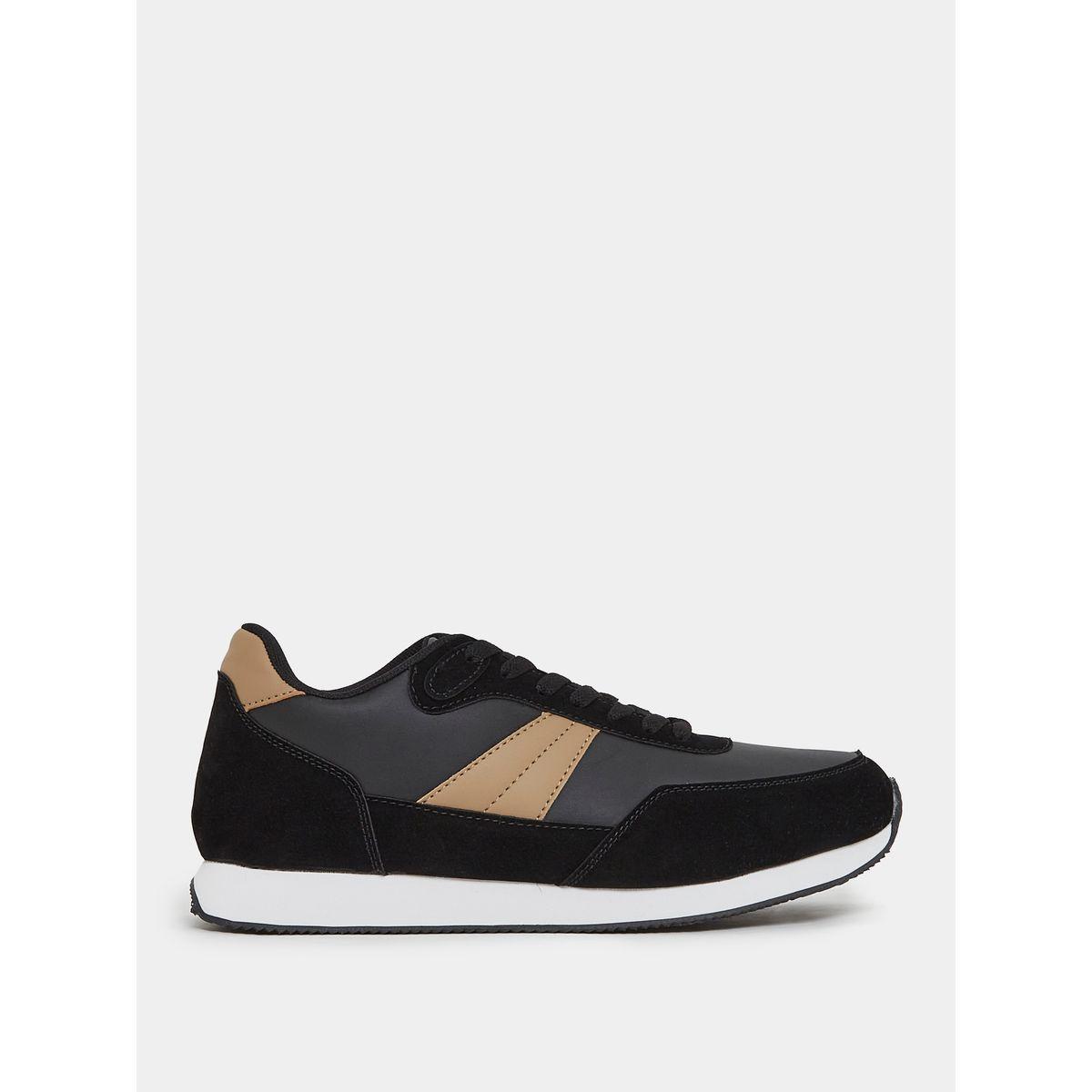 Styli Contrast Suede Upper Elevated Sneakers-men-shoes-sneakers-image-3