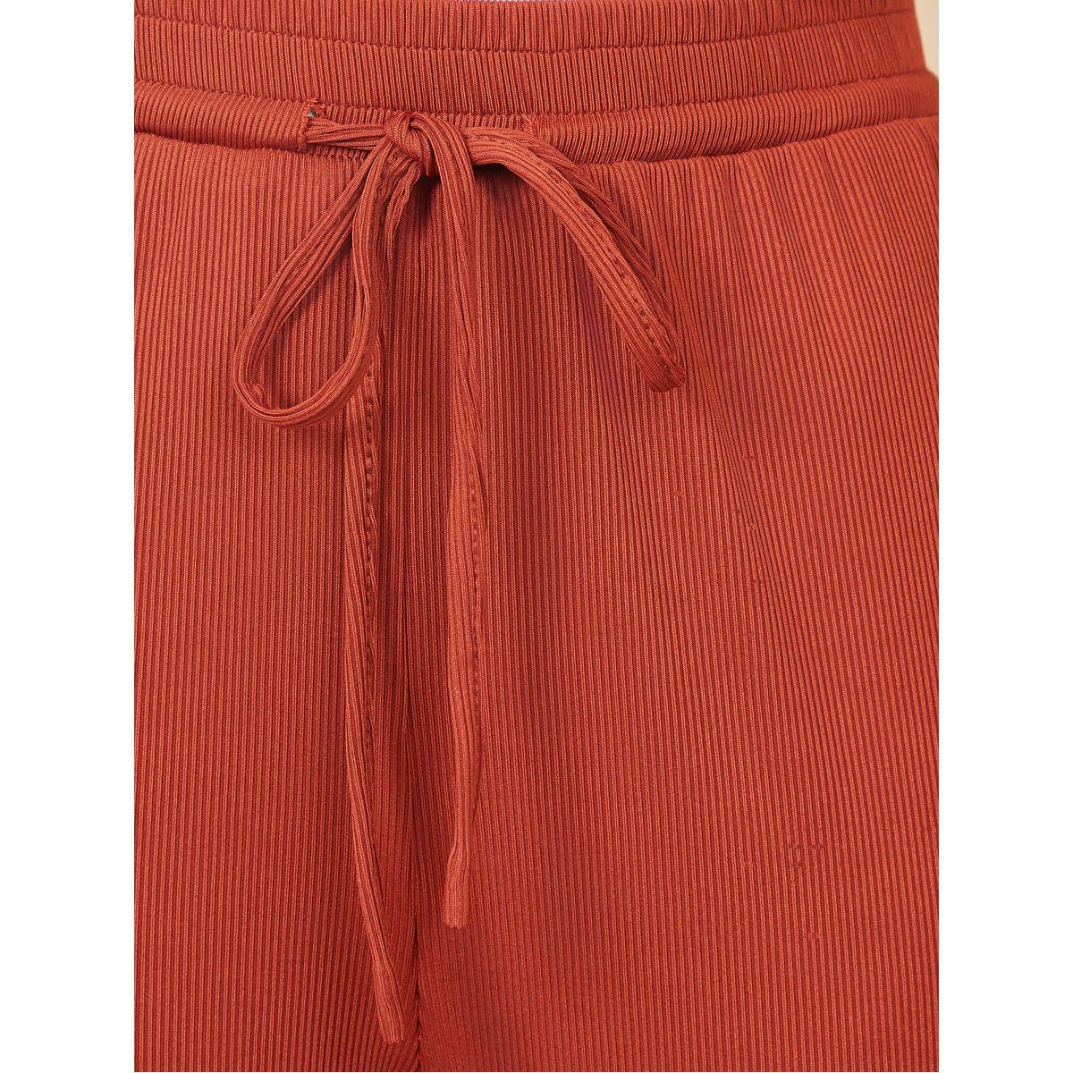 Styli High Rise Drawstring Wide Leg Pants-women-clothing-bottoms-trousers-image-3