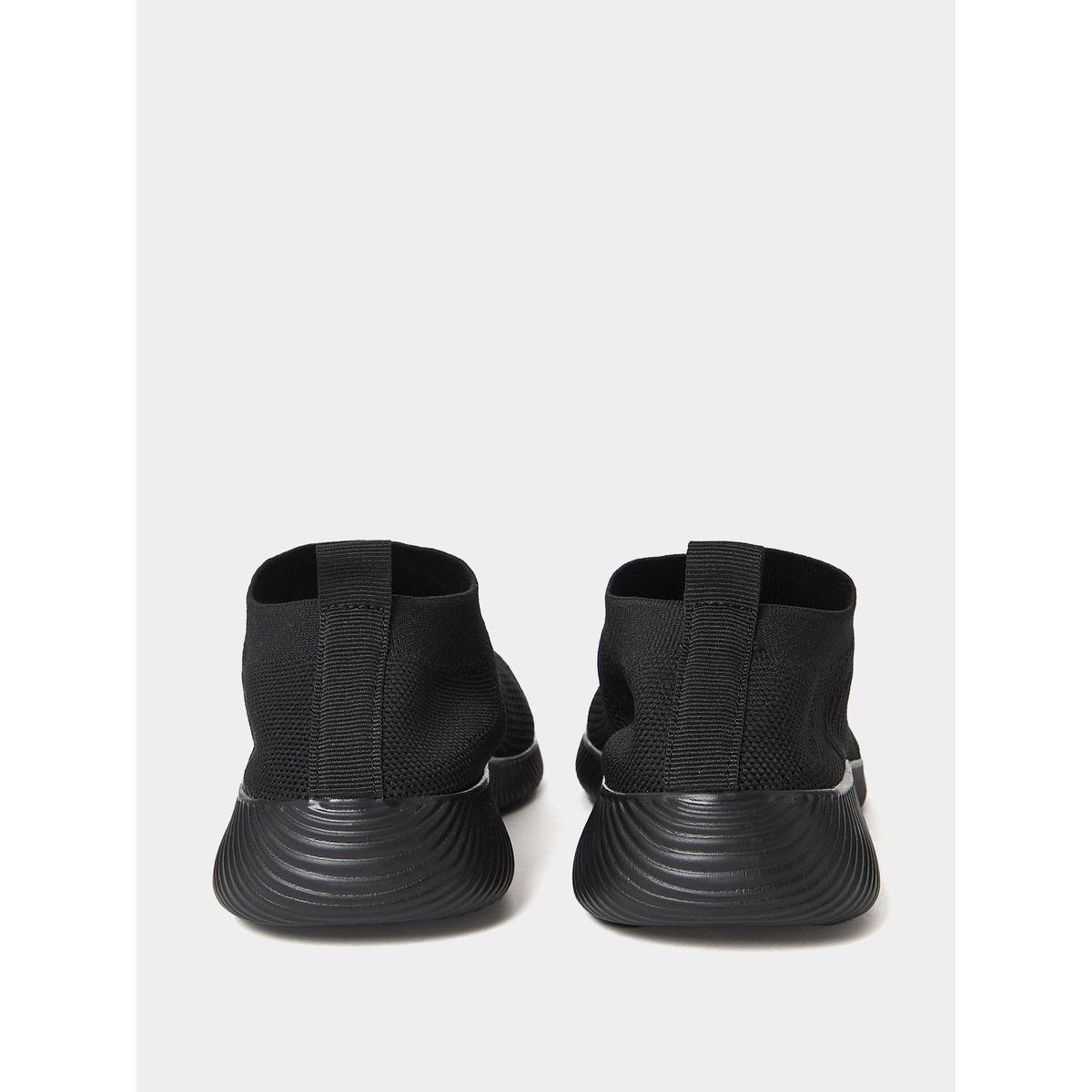 Styli Textile Knitted Upper Casual Slip On Shoes-women-shoes-loafersandmoccasins-image-4