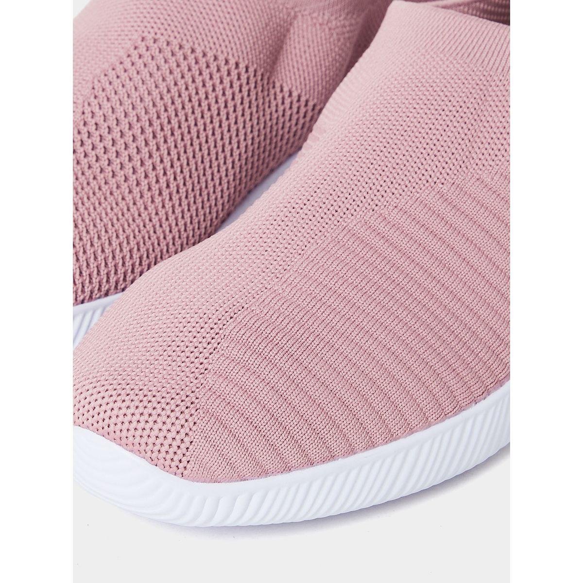 Styli Textile Knitted Upper Casual Slip On Shoes-women-shoes-loafersandmoccasins-image-5