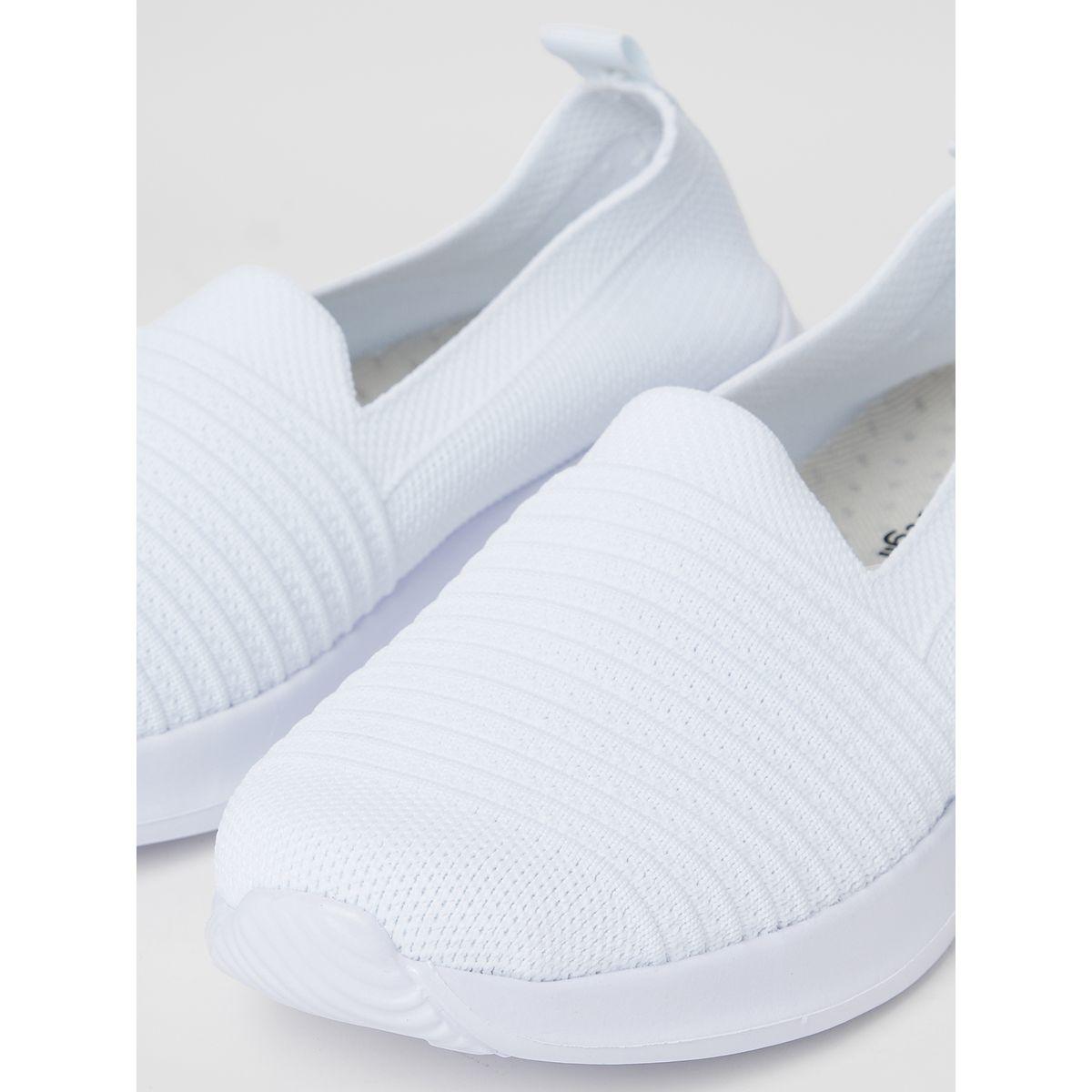 Styli Textile Knitted Upper Casual Slip On Shoes-women-shoes-loafersandmoccasins-image-4