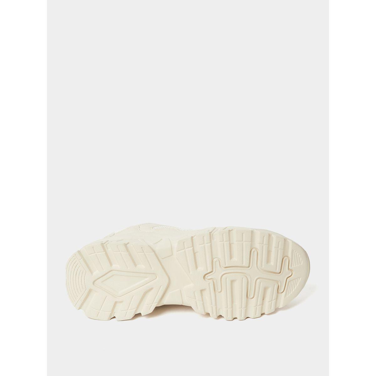 Styli Chunky Bottom Cleated Sole  Lace Up Sneakers-women-shoes-sneakers-image-7