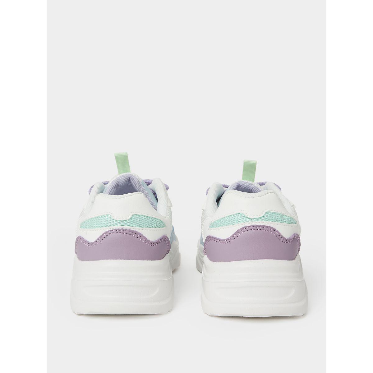 Styli Chunky Bottom Lace Up Sneakers-women-shoes-sneakers-image-4