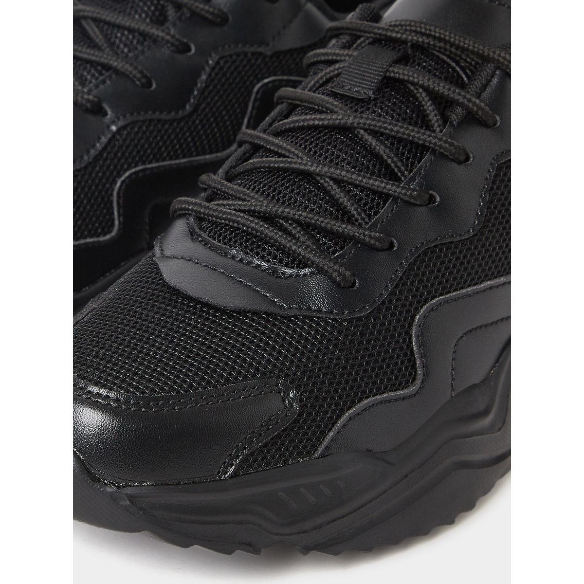 Styli Chunky Bottom Lace Up Sneakers-women-shoes-sneakers-image-5