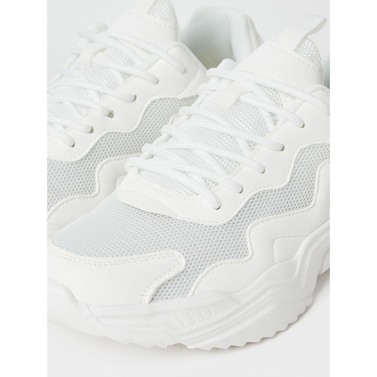 Styli Chunky Bottom Lace Up Sneakers-women-shoes-sneakers-image-5