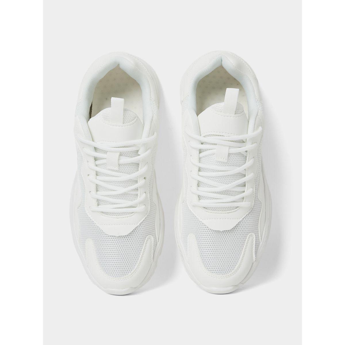 Styli Chunky Bottom Lace Up Sneakers-women-shoes-sneakers-image-6