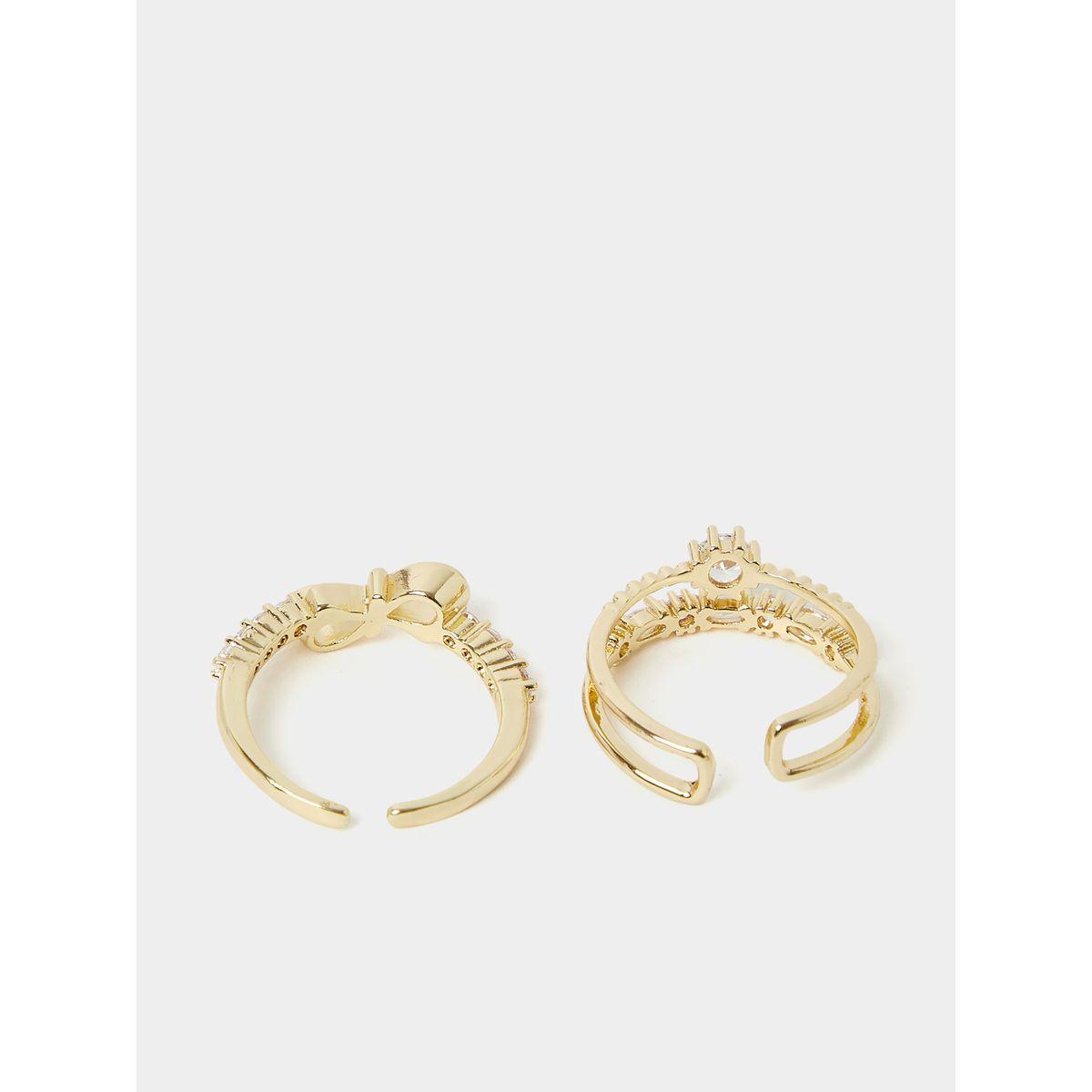 مجموعة من 2 خواتم كاجوال-women-watchesandjewellery-jewellery-rings-image-2