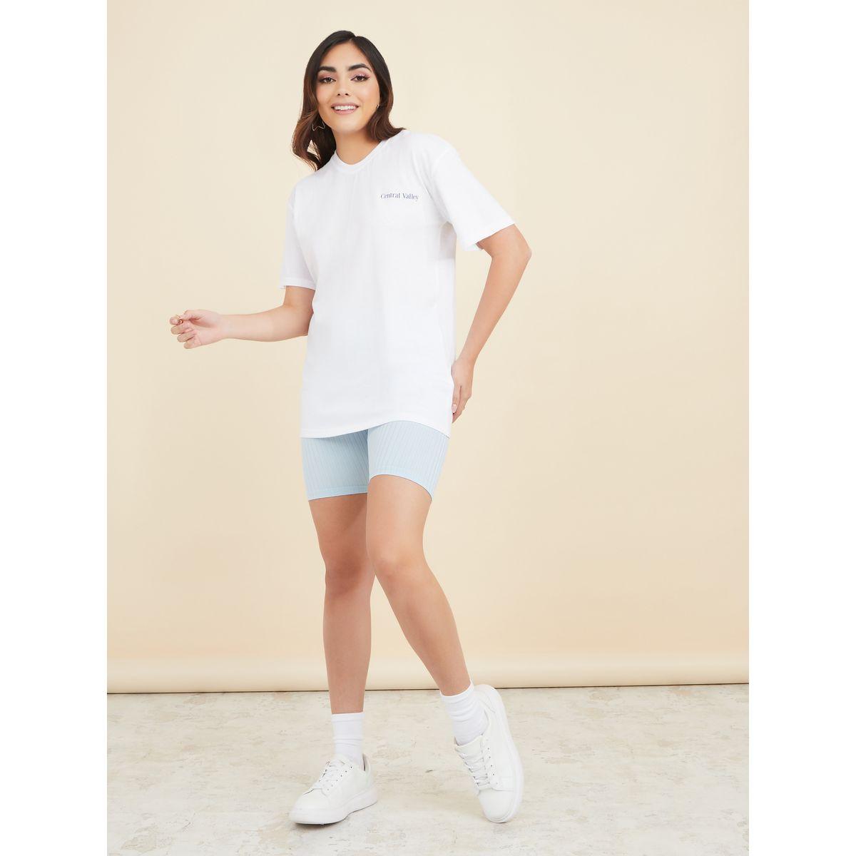 تيشيرت كاجوال بقصة واسعة-women-clothing-tshirts-image-3