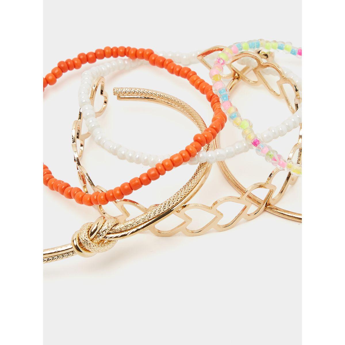 Styli Set of 6 - Beaded Heart Bracelet-women-watchesandjewellery-jewellery-banglesandbracelets-image-4