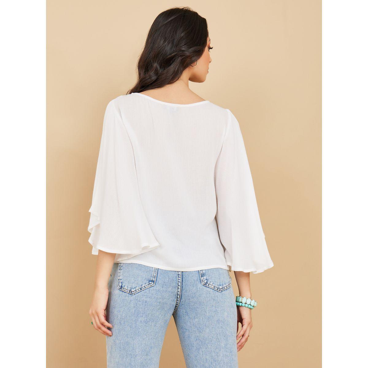 Styli Embroidered Kimono Sleeves Top-women-clothing-shirtsandblouses-shirts-image-5