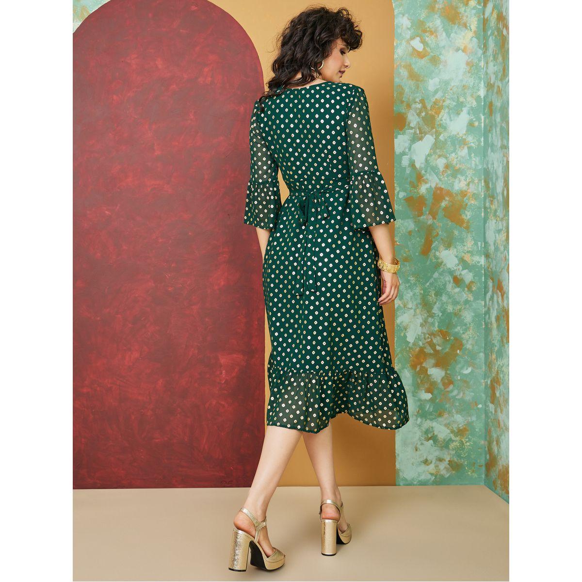 فستان ميدي بنمط لف-women-clothing-dresses-image-4