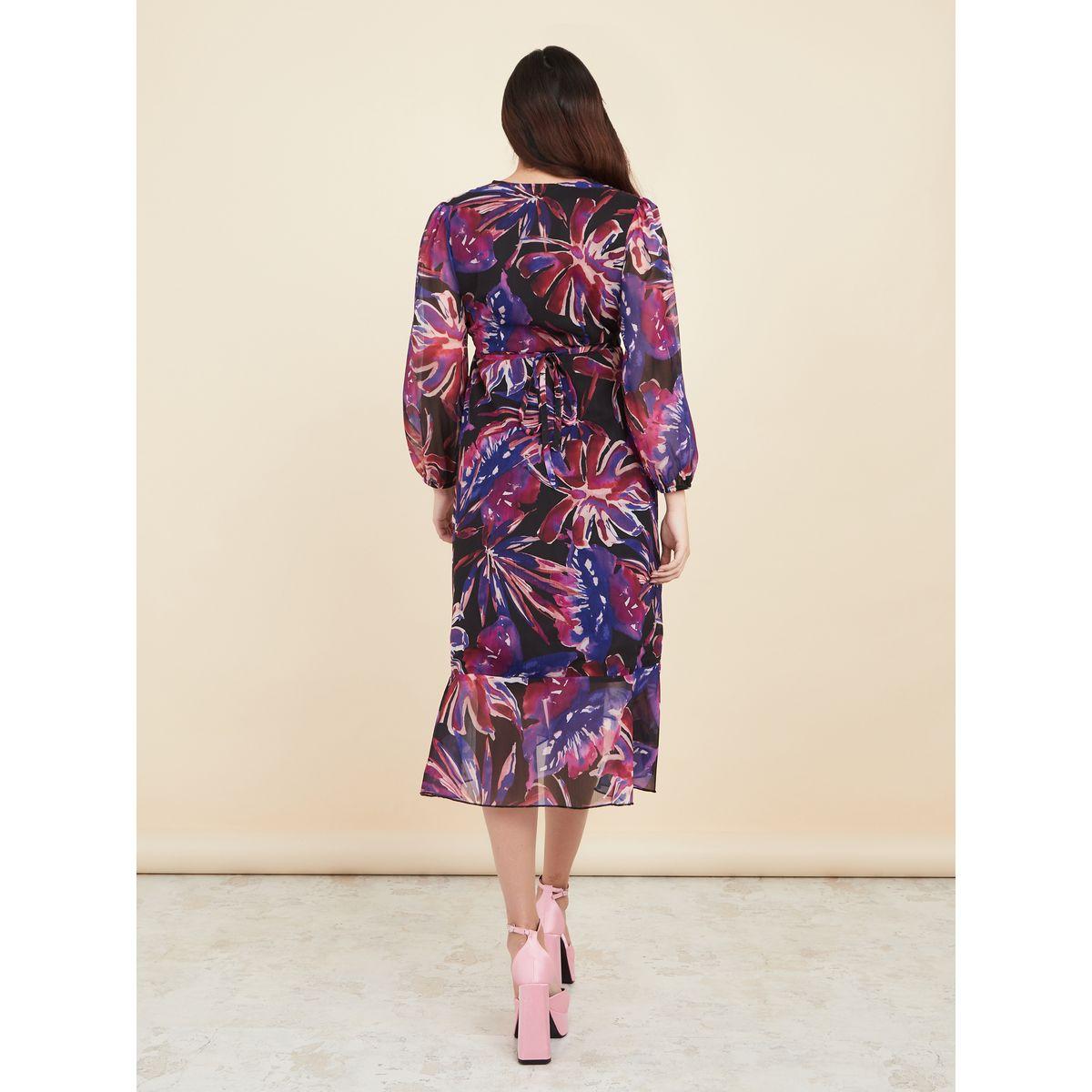 Styli All Over Print Wrap Midi Dress-women-clothing-dresses-image-4