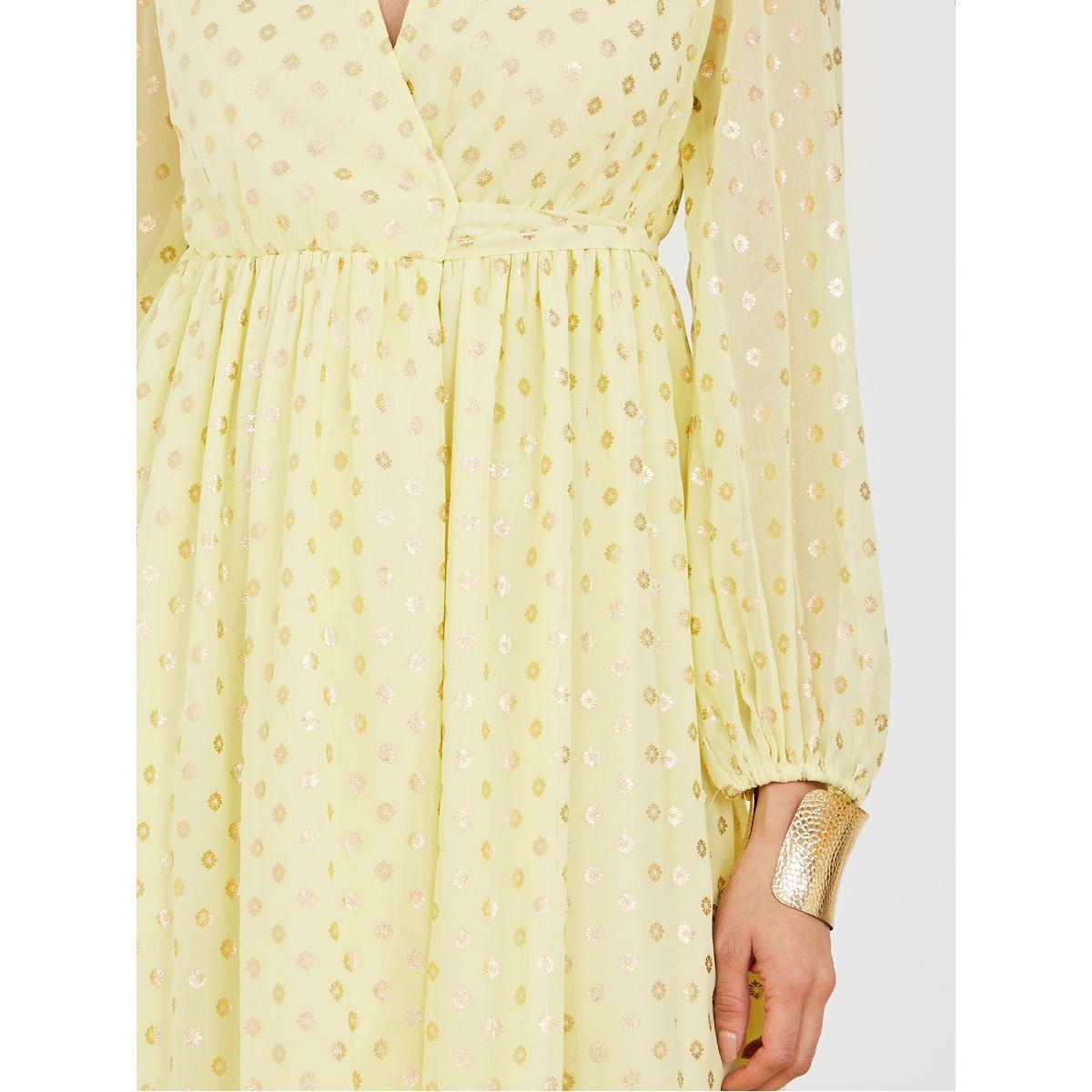 فستان ميدي مطبع بطبعة فويل-women-clothing-dresses-image-3
