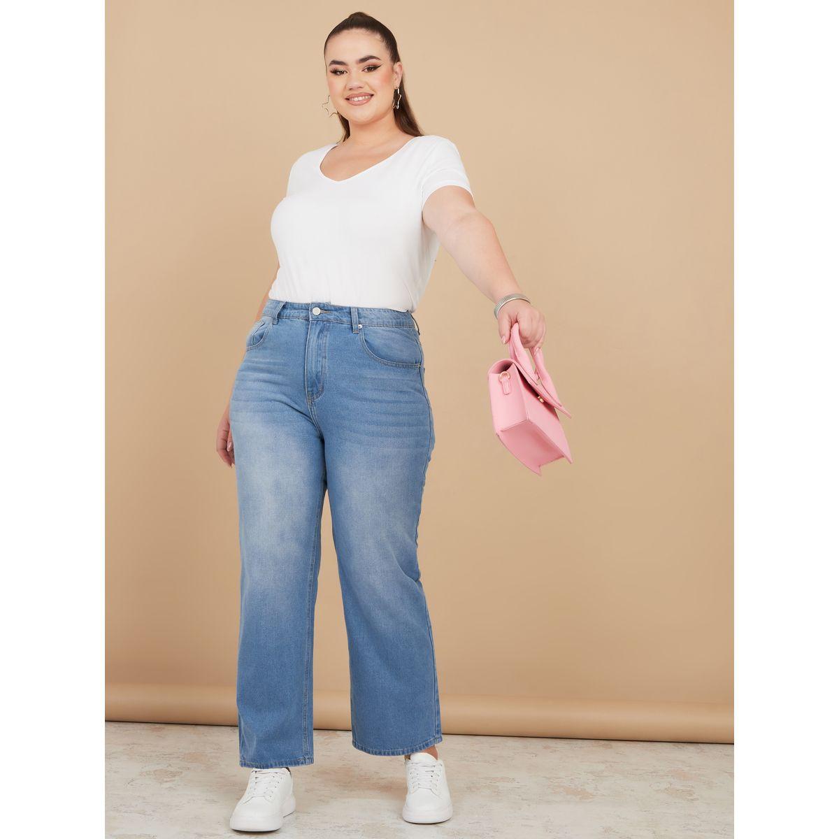 Styli Plus High Rise Relaxed Fit Jeans-women-clothing-bottoms-jeans-image-2
