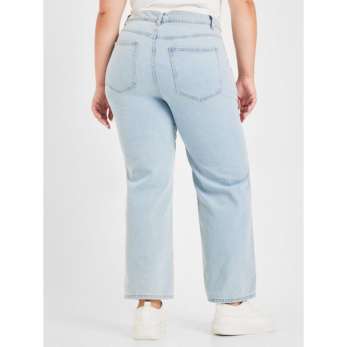 Styli Plus Acid Wash Straight Fit Jeans-women-clothing-bottoms-jeans-image-5