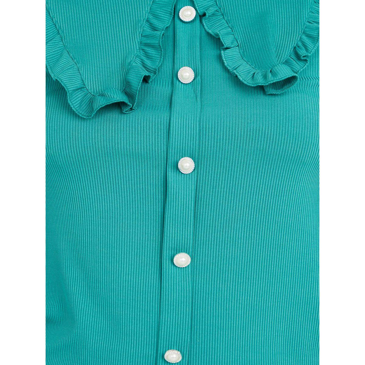 Styli Peter Pan Collar Ribbed Knit Top-women-clothing-shirtsandblouses-blouses-image-5