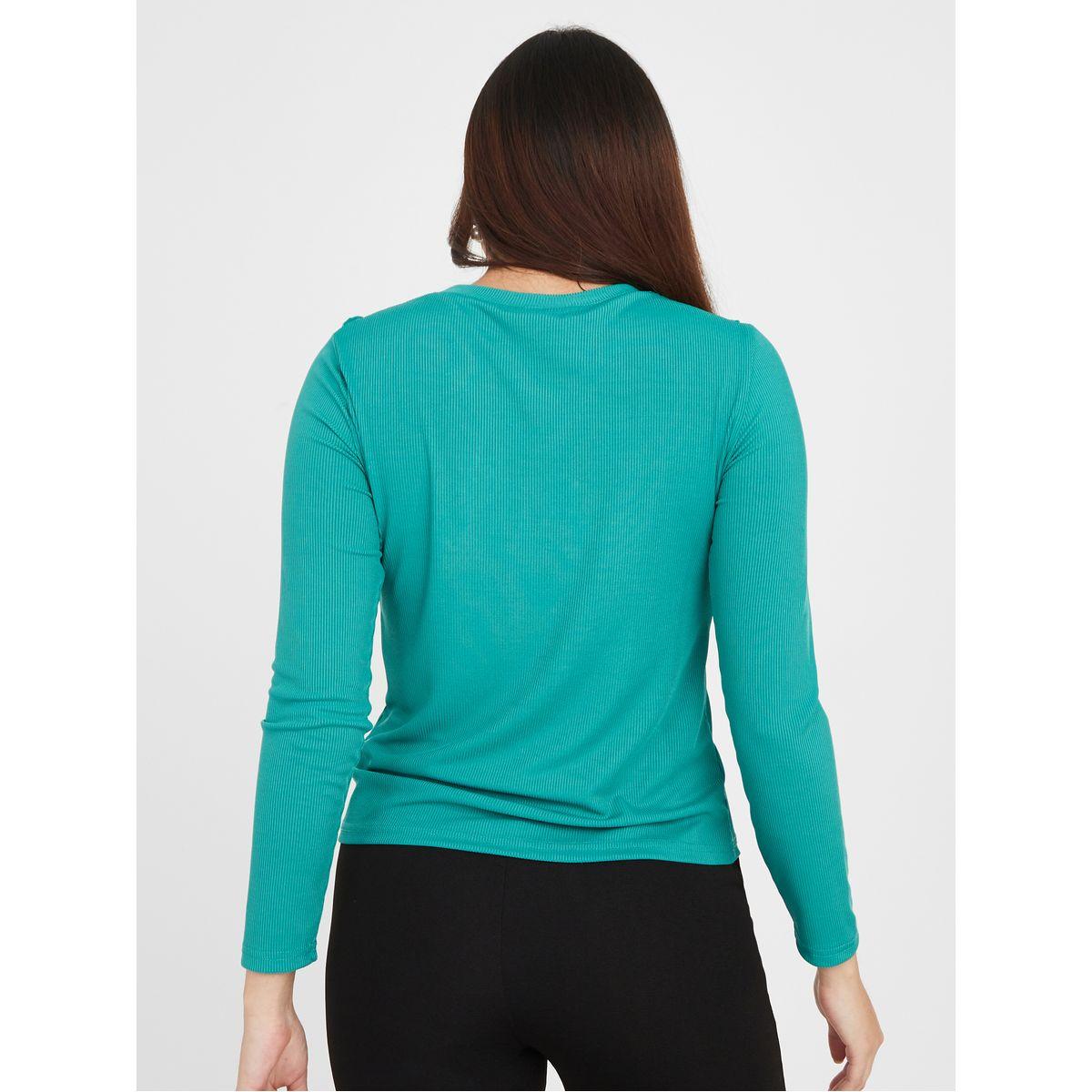 Styli Peter Pan Collar Ribbed Knit Top-women-clothing-shirtsandblouses-blouses-image-6