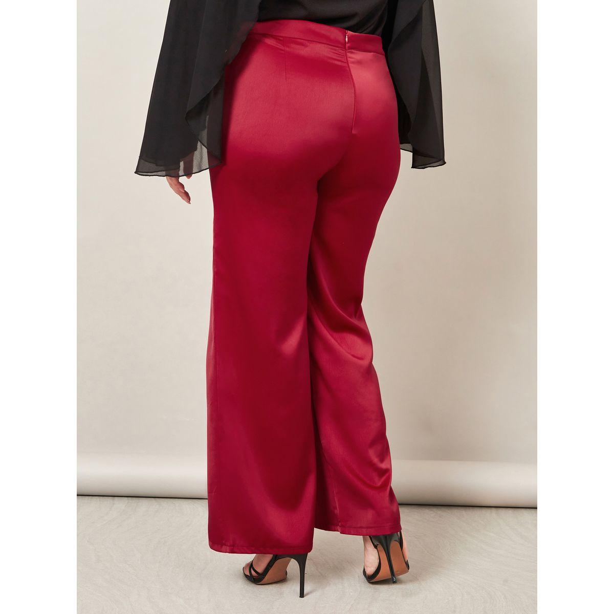 بنطال ساتان واسع الأرجل-women-clothing-bottoms-trousers-image-4