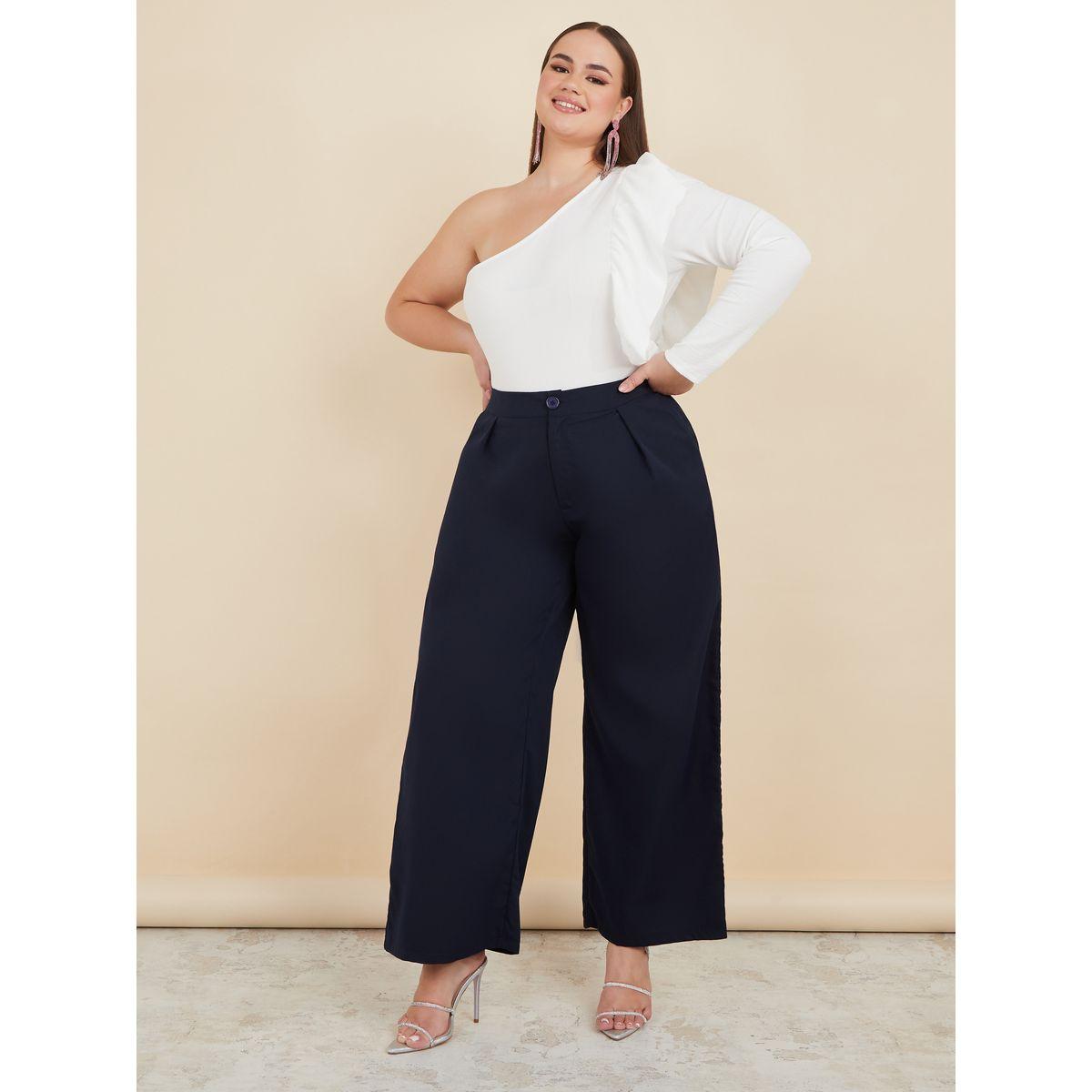 Styli Plus High Waist Wide Leg Trousers-women-clothing-bottoms-trousers-image-2