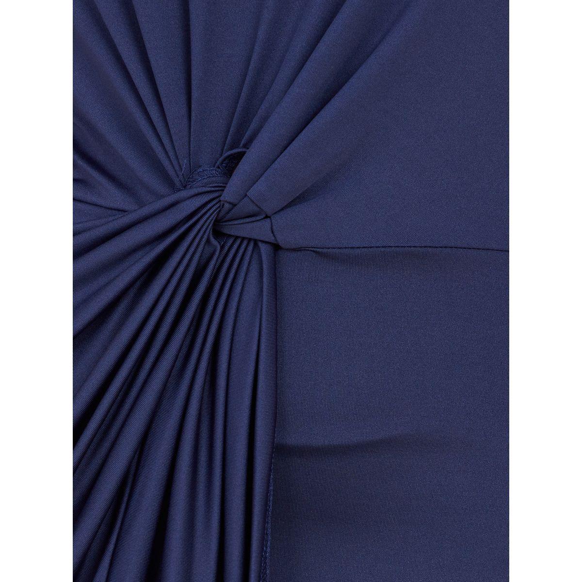 Styli Front Twist Detail Asymmetric Hem Maxi Dress-women-clothing-dresses-image-3