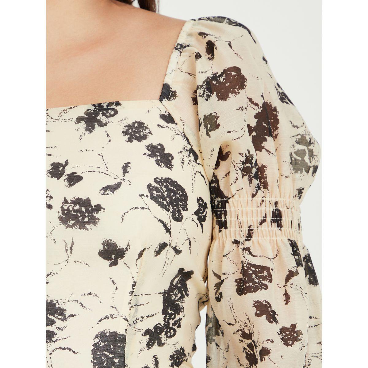 Styli Square Neck Floral Print A-Line Maxi Dress-women-clothing-dresses-image-3