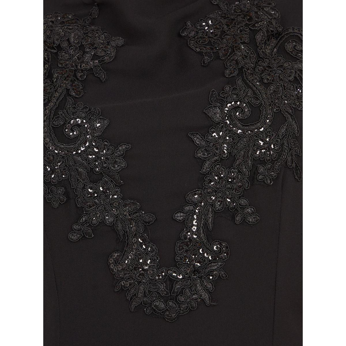 Styli Embroidered Sequin Detail Sheath Maxi Dress-women-clothing-dresses-image-3