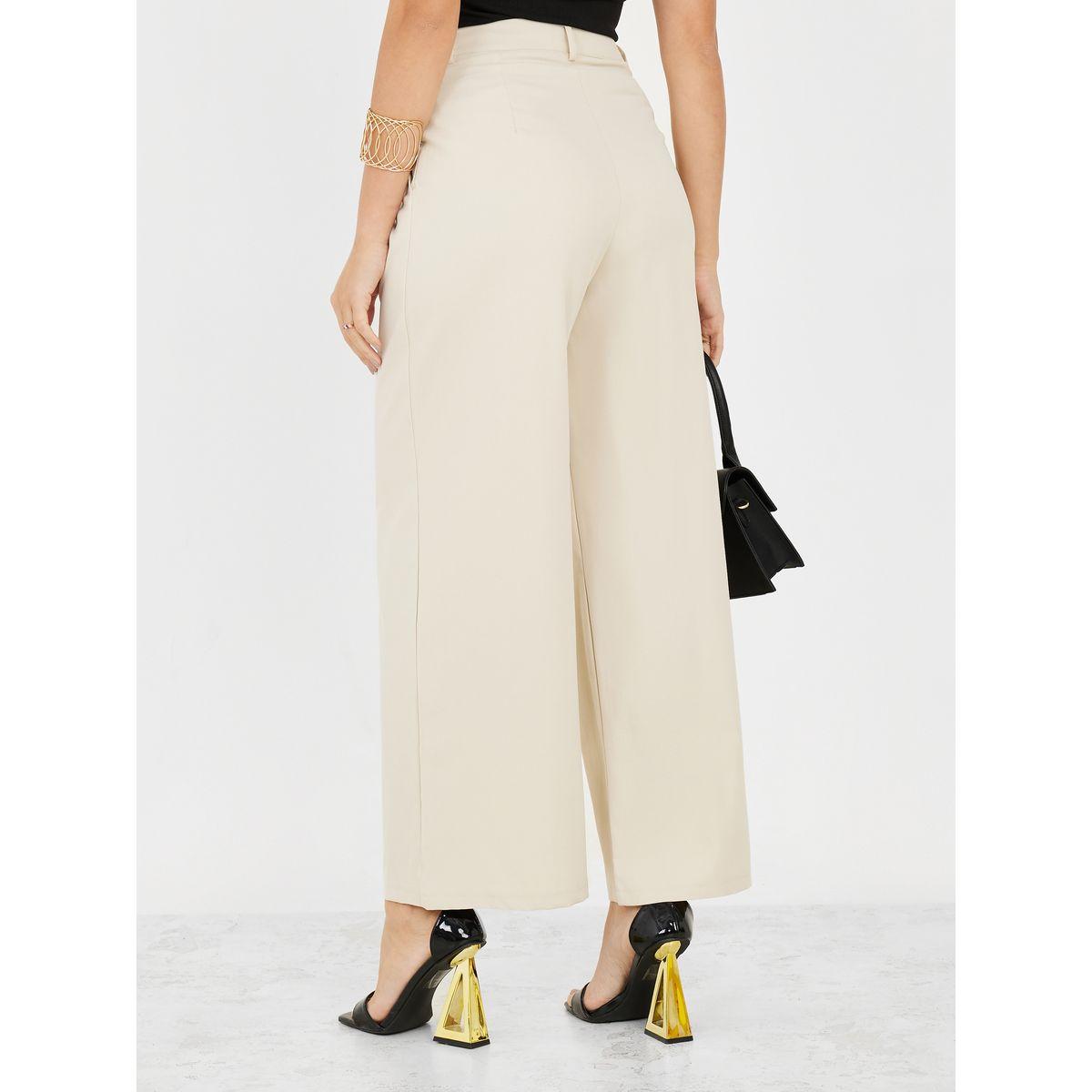بنطال واسعة الأرجل بياقة عالية-women-clothing-bottoms-trousers-image-4