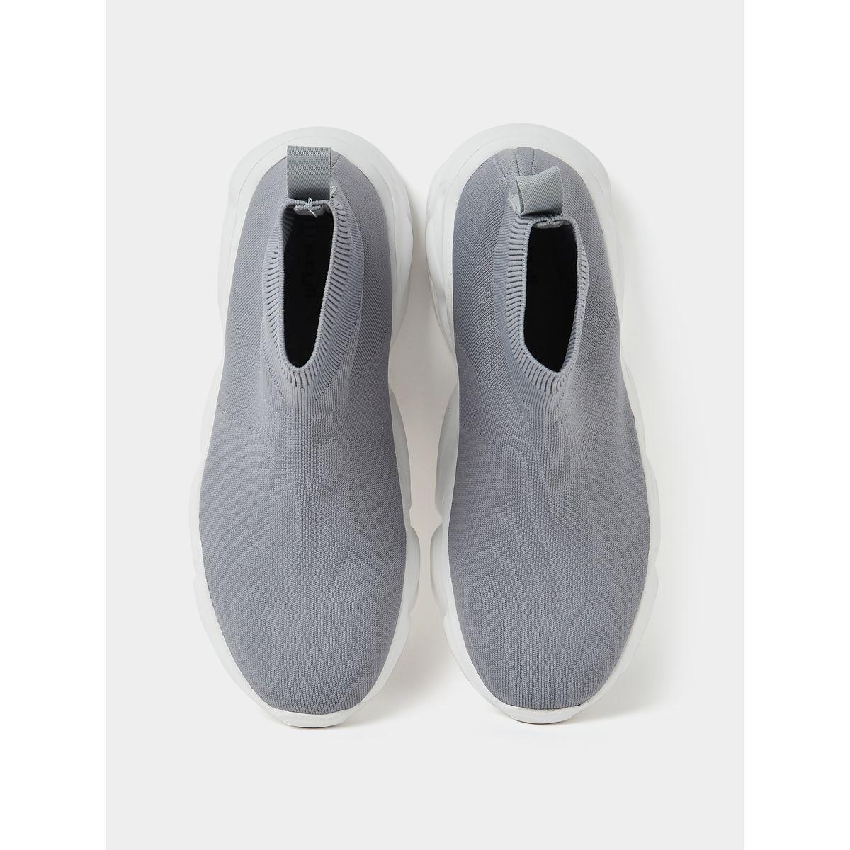 Styli Knit Sock Slip On Sneakers-men-shoes-sneakers-image-5