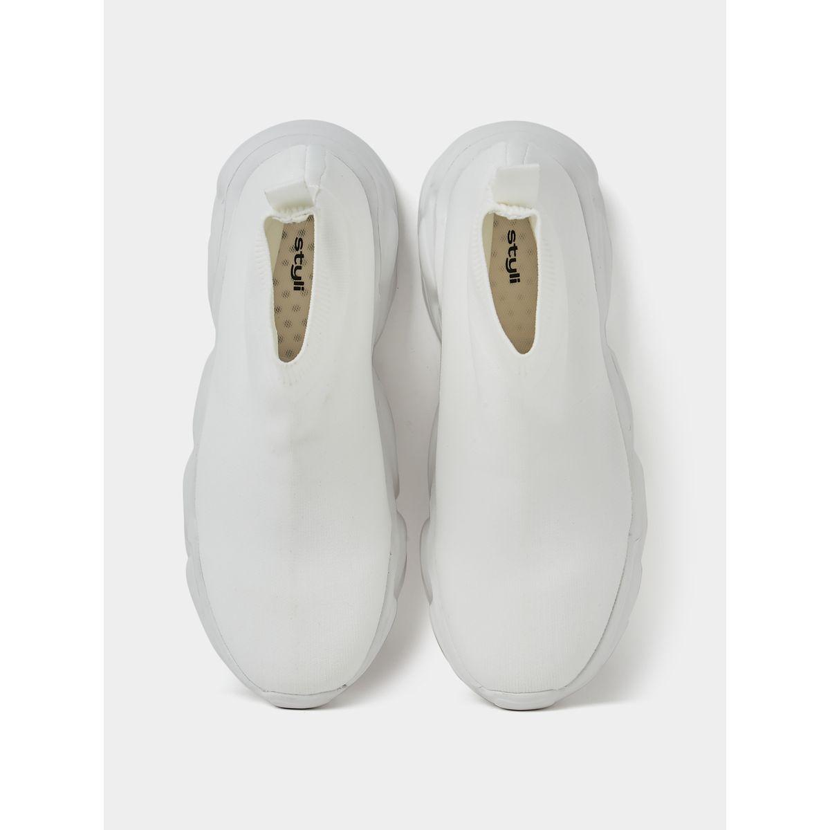 Styli Knit Sock Slip On Sneakers-men-shoes-sneakers-image-5