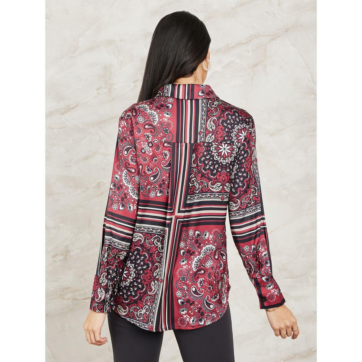 Styli Limited Scarf Paisley Print Satin Shirt-women-clothing-shirtsandblouses-shirts-image-5