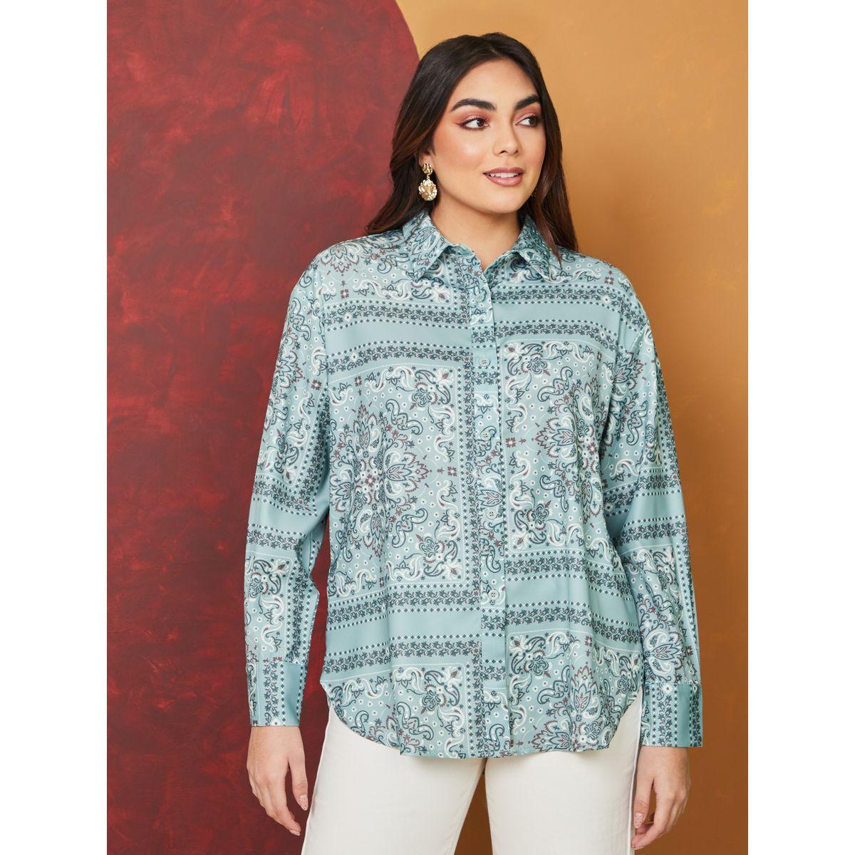بلوزة ساتان مطبعة بطبعة بيزلي-women-clothing-shirtsandblouses-shirts-image-3