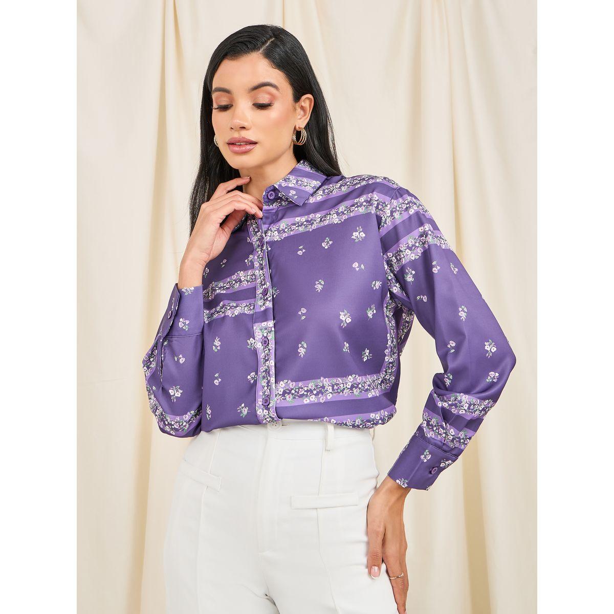 Styli Limited Paisley Print Satin Shirt-women-clothing-shirtsandblouses-shirts-image-1