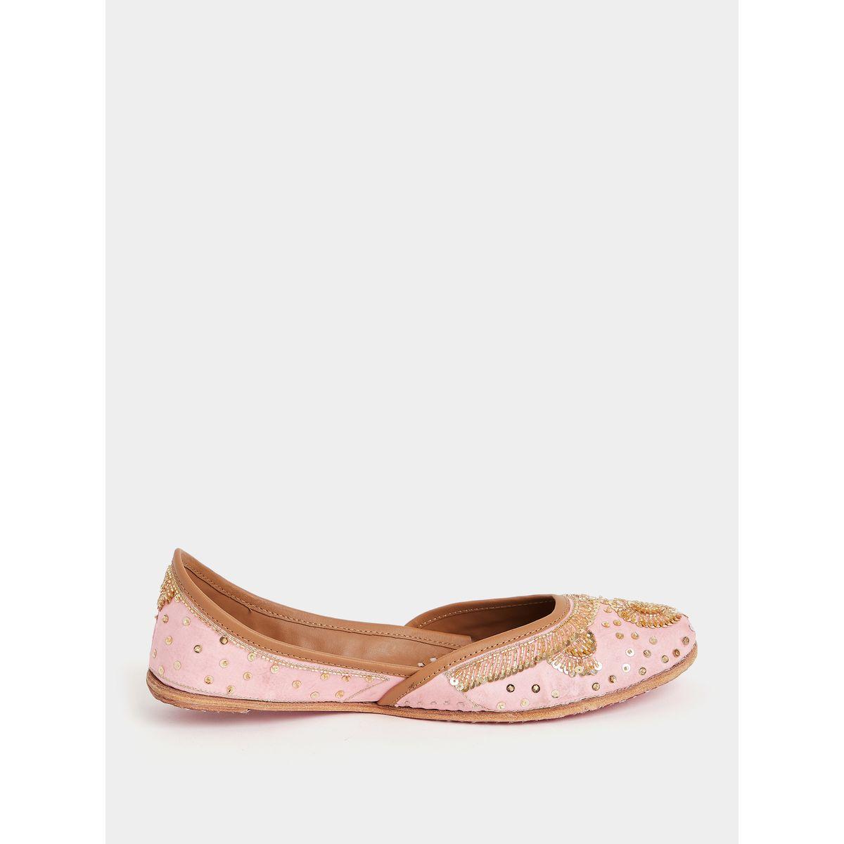 Styli Beaded Embellishment Flat Shoes-women-shoes-loafersandmoccasins-image-2