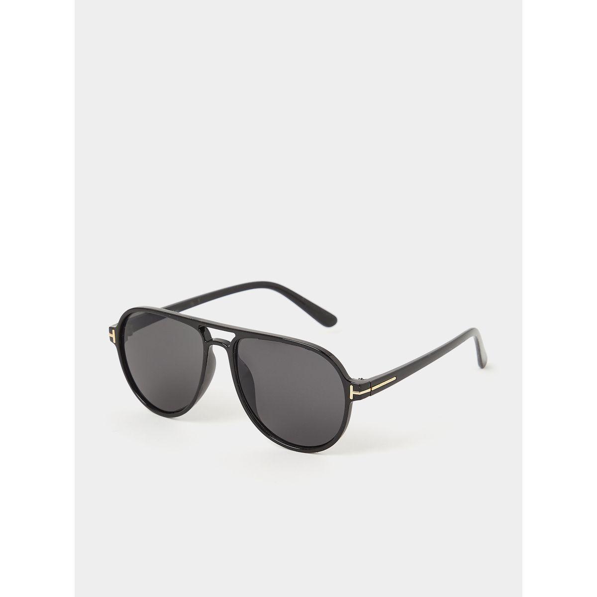 Styli Double Bridge Aviator Sunglasses-men-sunglasses-image-1