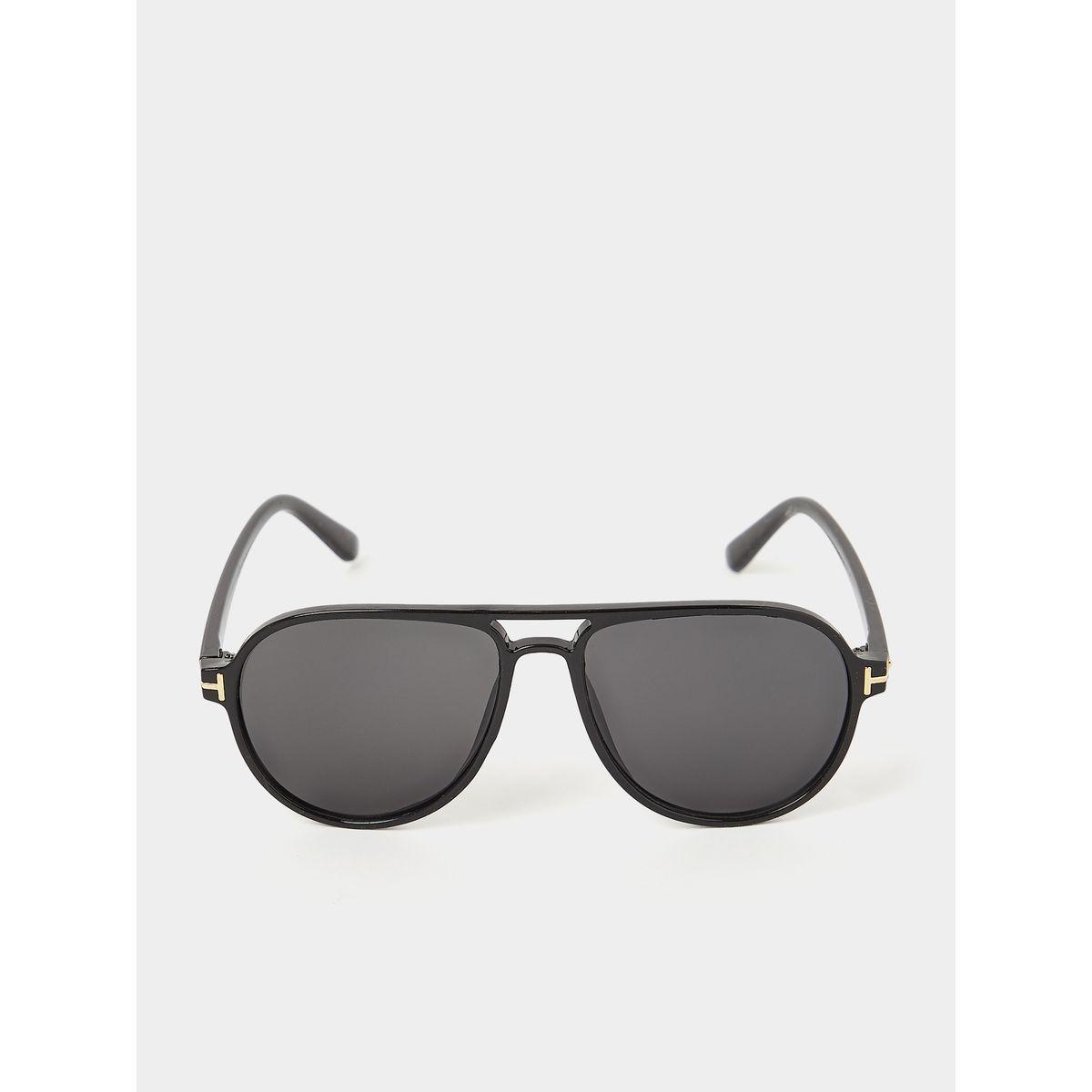 Styli Double Bridge Aviator Sunglasses-men-sunglasses-image-3