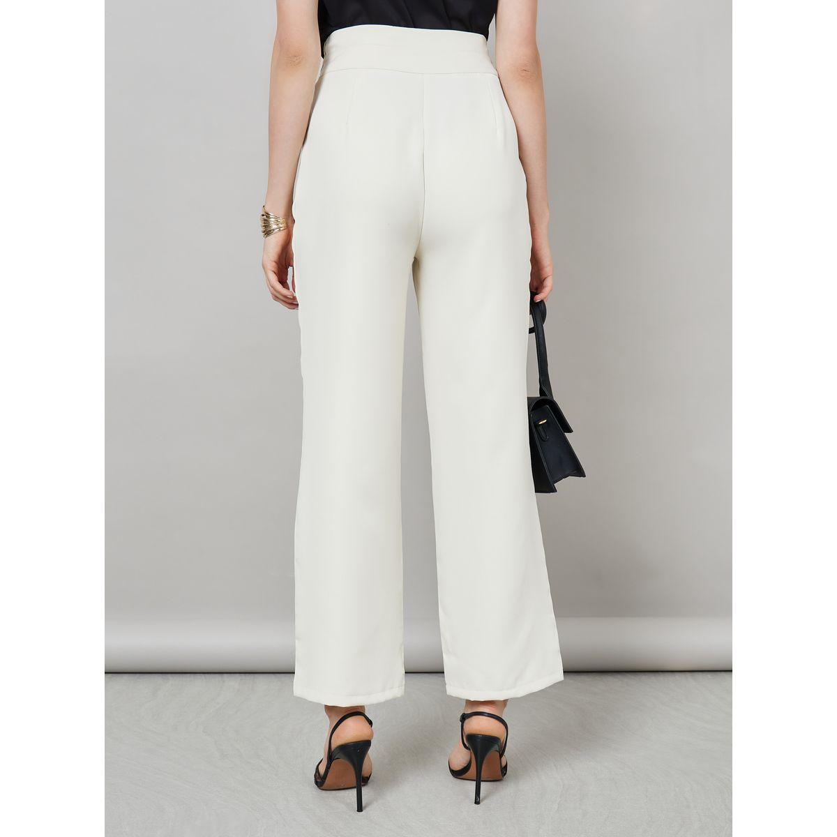 Styli  Zip Front Straight Leg Tailored Pants-women-clothing-bottoms-trousers-image-4