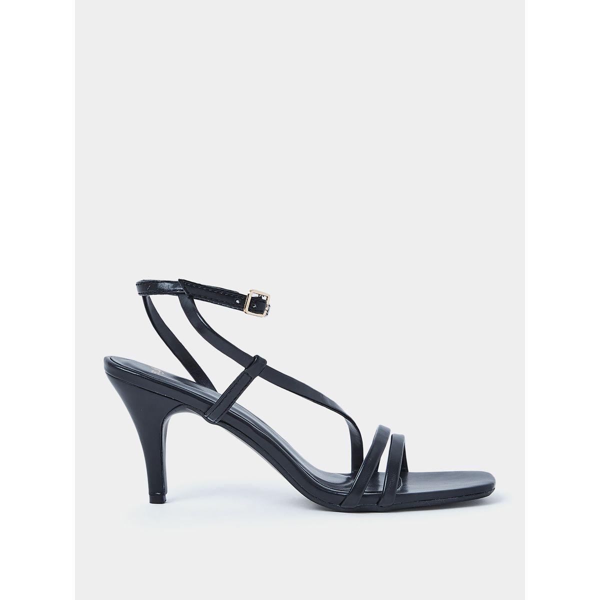 Styli Ankle Strap Closure Mid Heel Sandals-women-shoes-heels-image-2